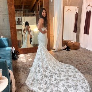 Grace Loves Lace Clo Ivory Backless Dress